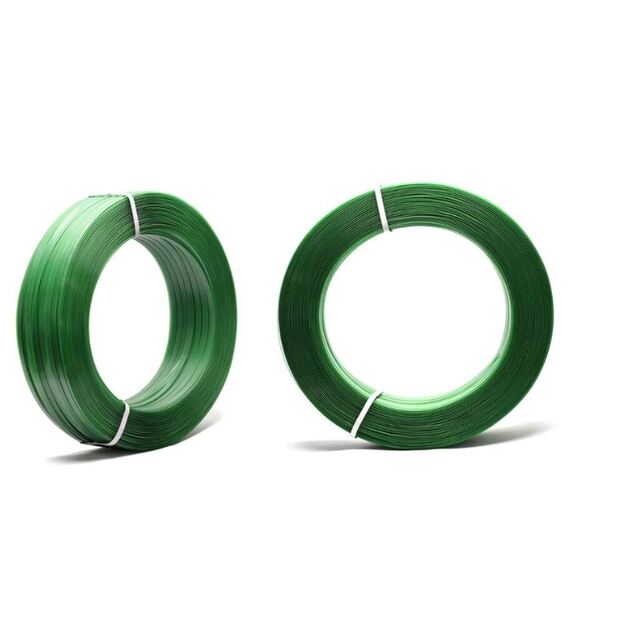 PET pakavimo juosta 15.5mm*0.7mm*1750m žalia