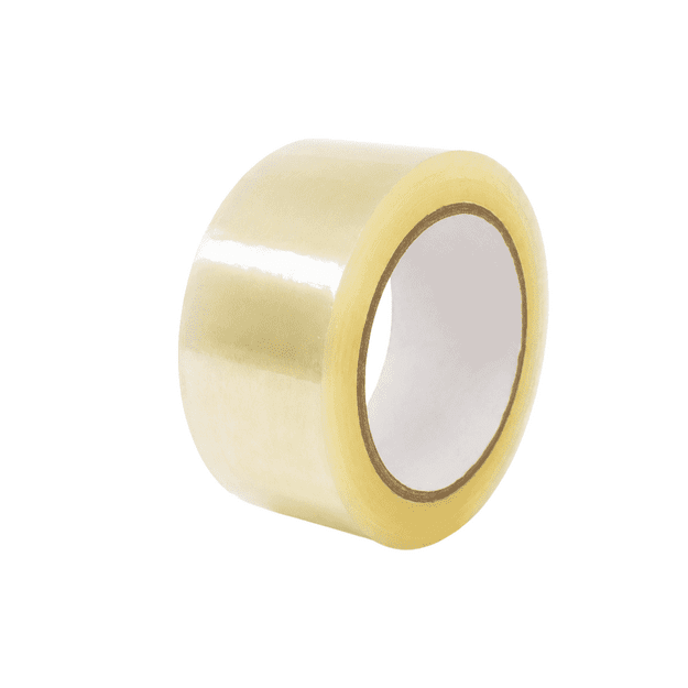 Skaidri BOPP pakavimo juosta 48 mm × 132 m × 45 μm